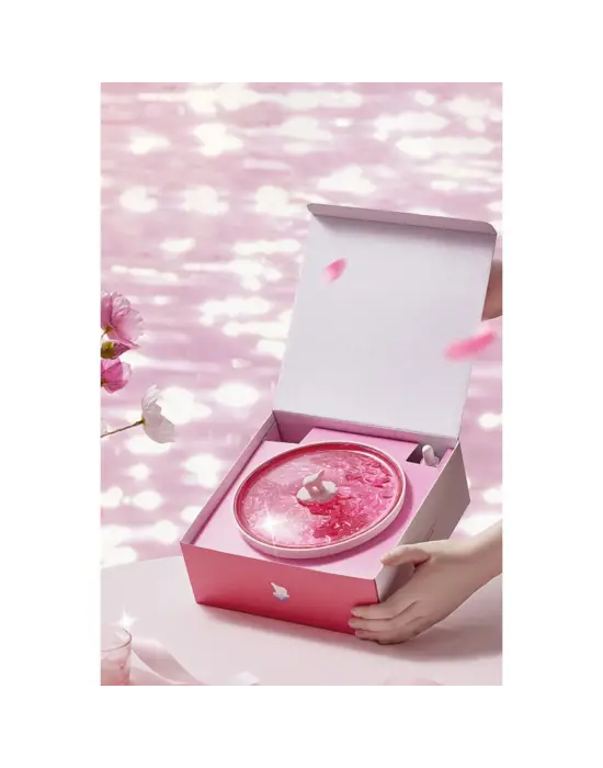 Z5 Arktik Okyanus Temalı Bt Kablosuz Hoparlör - Pembe