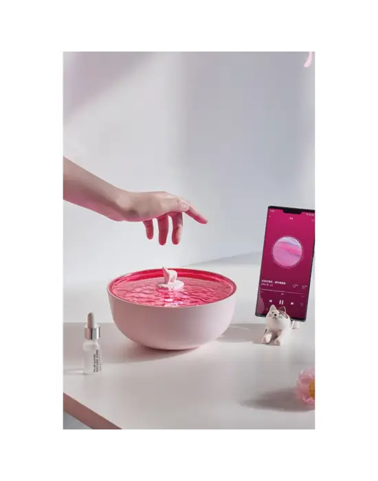Z5 Arktik Okyanus Temalı Bt Kablosuz Hoparlör - Pembe