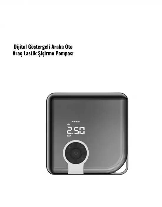 Zc001 Led Ekranlı Araç Pompası
