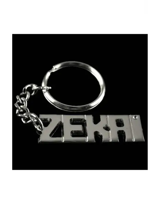 Zekai İsimli Anahtarlık