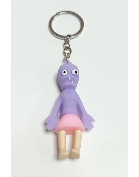 Zombi Silikon Anahtarlık