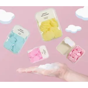100 Yaprak Eriyen Mini Parfümlü Kağıt Sabun