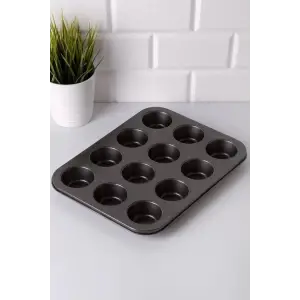 12li Yanmaz Yapışmaz Muffin Kek Kalıbı