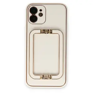Apple İphone 12 Kılıf Coco Elit Kapak - Beyaz