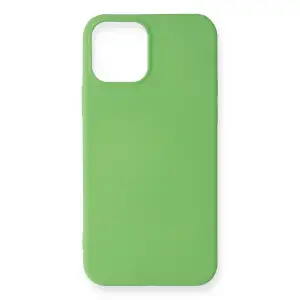 Apple İphone 12 Mini Kılıf First Silikon - Yeşil