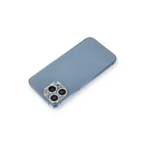 Apple İphone 12 Pro Shine Kamera Lens Koruma Cam - Gümüş