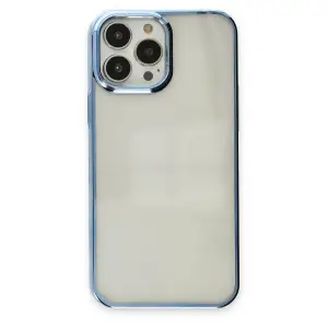 Apple İphone 13 Pro Kılıf Element Silikon - Sky Blue