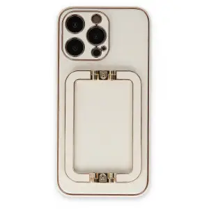 Apple İphone 13 Pro Max Kılıf Coco Elit Kapak - Beyaz