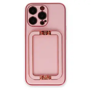 Apple İphone 13 Pro Max Kılıf Coco Elit Kapak - Pembe