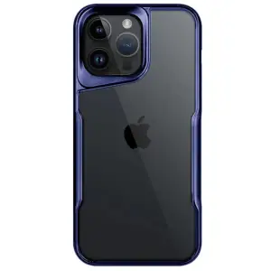 Apple İphone 14 Pro Max Kılıf Boyi Silikon Kapak - Lacivert