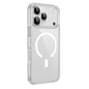 Apple İphone 17 Pro Kılıf Pc Real Magsafe Kapak - Şeffaf
