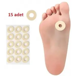 Ayak Nokta Pedi Sünger Yastık  15 Li