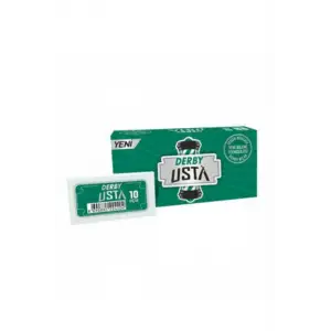 Derby Usta Tam Jilet Yeşil Kutu 10 Parça  X10 Parça