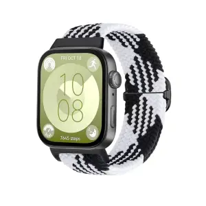 Huawei Fit 4  Kordon (saat Değildir) - Siyah-beyaz