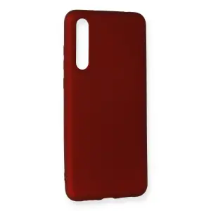 Huawei P20 Pro Kılıf First Silikon - Bordo