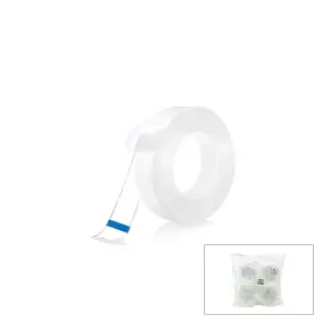 İbico İ13-086 ( 2cmx2mt ) ( Nano Bant ) Şeffaf Çift Taraflı*12x20