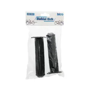 İbico İ18-012 ( 2pcs Set ) ( Siyah & Silikon ) Bisiklet Elcik*100