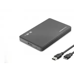 2.5 Sata Hdd/Ssd Harici Disk Kutusu Usb 3.0 Micro-B - Siyah HDX1752S