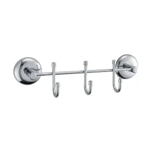 ieg™  3 Kancalı Dekoratif Askılık Mutfak Banyo Duvar Yüzeyi Askısı
