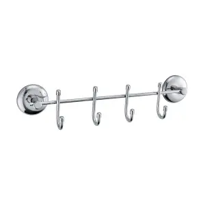 ieg™  4 Kancalı Dekoratif Askılık Mutfak Banyo Duvar Yüzeyi Askısı