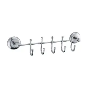 ieg™  5 Kancalı Dekoratif Askılık Mutfak Banyo Duvar Yüzeyi Askısı