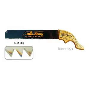 ieg™ Abay Kurt Diş El Testere 38 cm - Ahşap Sap