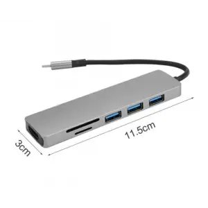 Airsky Hc74C 6 İn 1 Hdmı Çevirici