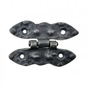 ieg™ Antika Tarz Dekoratif Pirinç Bodur Menteşe - 75x50 mm, Oksit