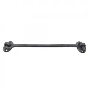Antika Tarz Dekoratif Pirinç Çengeli - 20cm, Oksit