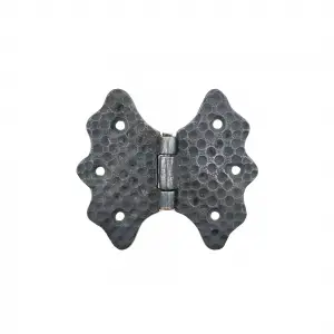 ieg™ Antika Tarz Dekoratif Pirinç Kelebek Menteşe - 92 mm, Oksit