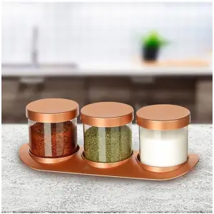 ieg™ Bronz Baharat Seti Lüx 3lü Set