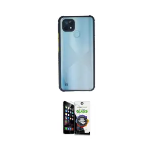 ieg™ C21 Kılıf Nova Asil Özel Seri - Şeffaf Temperli Cam Ekran Koruyucu