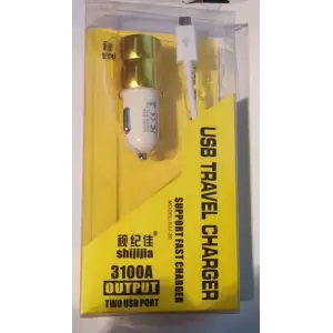 ieg™ Çift Usb Girişli 3.1 Çıkışlı Seyahat Seti Android / Micro Usb