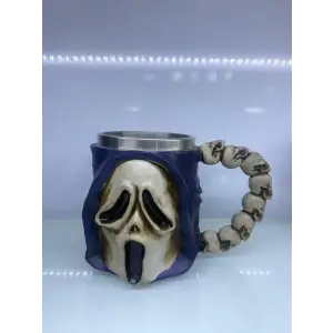 Çığlık Çelik Kupa Bardak Kod 220051