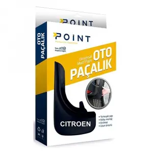 Citroen Paçalık Tozluk Çamurluk Universal Siyah 2li