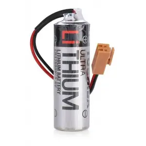 ER17500V 3.6V A Size Lithium Pil - Kahverengi Soket