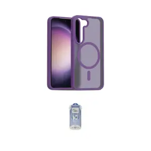 ieg™ Galaxy S23 Kılıf Siluet Minimal Prime - Siyah Joko Magic 5D Cam