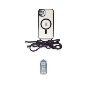 ieg™ iPhone 11 Kılıf Eksen Özel Seri - Siyah Joko Magic 5D Cam