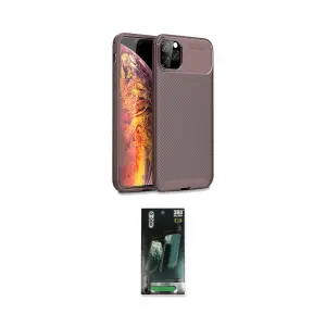 ieg™ iPhone 11 Pro Kılıf Eksen Form Prime - Şeffaf 360 Full Body Arka Koruyucu