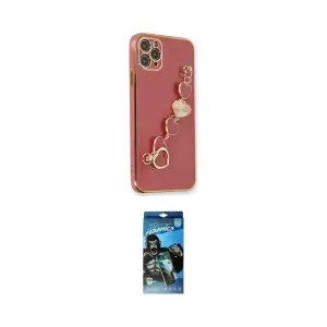 ieg™ iPhone 11 Pro Max Kılıf Nova Işık Prime - Siyah 34D Izgaralı Cam