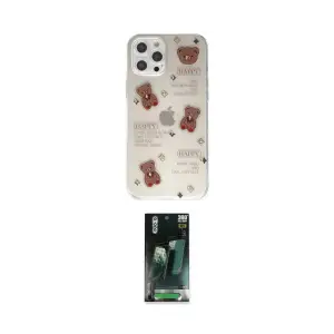 ieg™ iPhone 12 Pro Kılıf Eksen Asil Prime - Siyah 360 Mat Full Body Arka Koruyucu