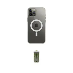 ieg™ iPhone 12 Pro Max Kılıf Ahenk Yansıma Prime - Siyah Joko Magic 5D Hayalet Cam
