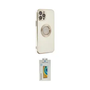 ieg™ iPhone 12 Pro Max Kılıf İz Form Serisi - Siyah Polymer Nano Ekran Koruyucu