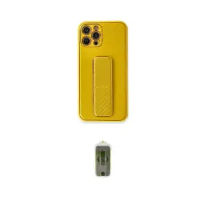 ieg™ iPhone 12 Pro Max Kılıf Yörünge Yansıma - Siyah Joko Magic 5D Hayalet Cam