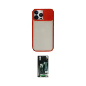 ieg™ iPhone 13 Pro Max Kılıf Vadi Çizgi - Şeffaf 360 Full Body Arka Koruyucu