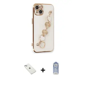 ieg™ iPhone 14 Kılıf Nova Işık Prime - Siyah Joko Magic 5D Cam + Diamond Kamera Lens - SABE