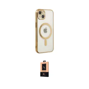 ieg™ iPhone 14 Plus Kılıf Doruk Minimal - Şeffaf Maxco Cam Ekran Koruyucu