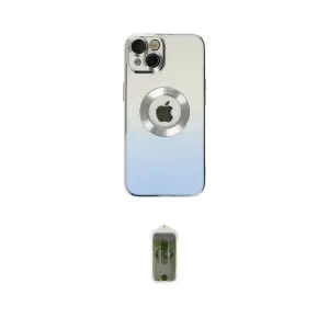 ieg™ iPhone 14 Plus Kılıf Kutup Yansıma Özel Seri - Siyah Joko Magic 5D Hayalet Cam