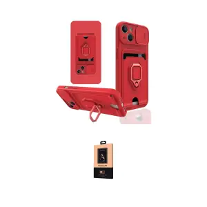 ieg™ iPhone 14 Plus Kılıf Vadi Form Prime - Şeffaf Maxco Cam Ekran Koruyucu