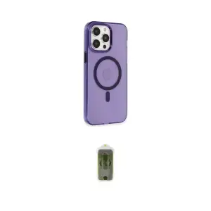 ieg™ iPhone 14 Pro Kılıf Kıvılcım Asil Özel Seri - Siyah Joko Magic 5D Hayalet Cam